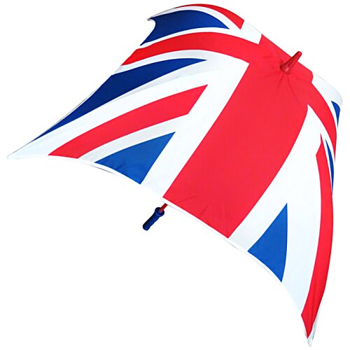 Additional Image 1 - a blurry image of a flag umbrella
