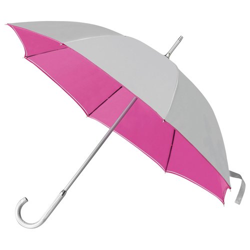 Additional Image 2 - a pink and white umbrella