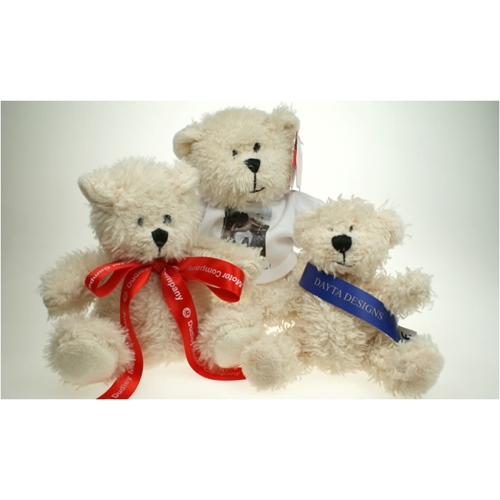 Additional Image 1 - a group of teddy bears with red ribbons