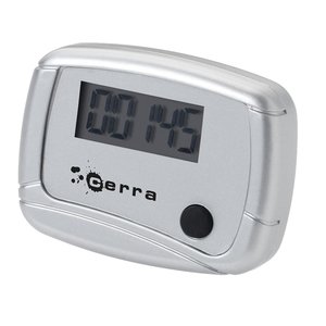 Additional Image 1 - a white digital clock with black numbers