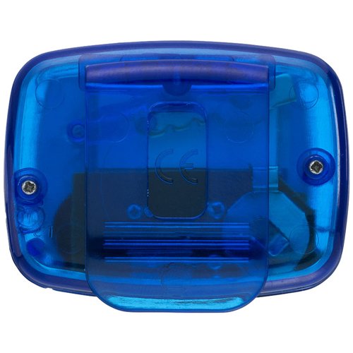 Additional Image 7 - a blue plastic object with a black label