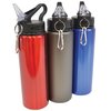 View Image 2 of 5 of 800ml Aluminium Sports Bottle - Printed