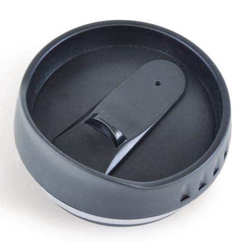Additional Image 1 - a round black object with a black handle