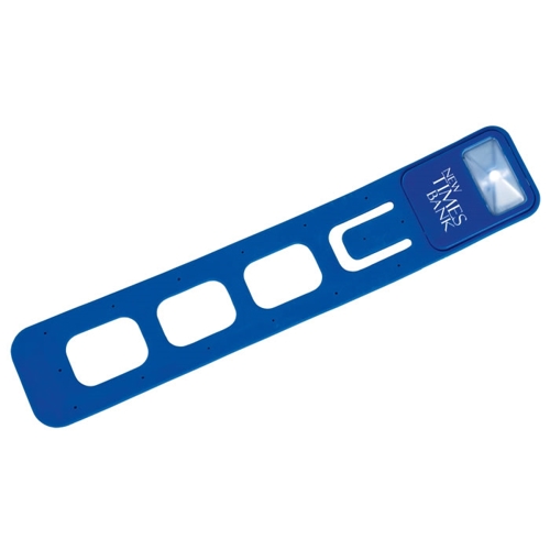Additional Image 1 - a blue rectangular object with white text