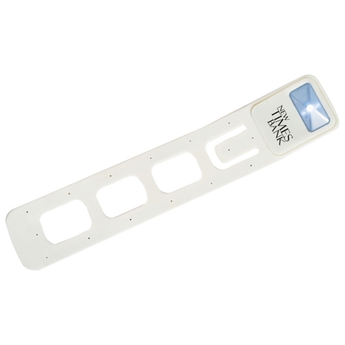 Additional Image 2 - a white rectangular object with holes