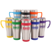 View Image 3 of 3 of Colour Trim Travel Mug - Engraved - 3 Day