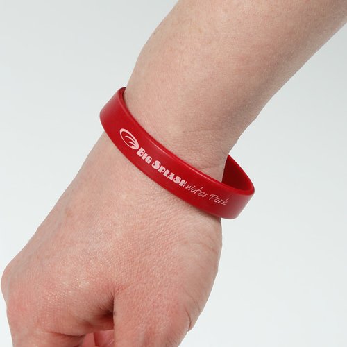 Additional Image 2 - a red bracelet on a person's wrist