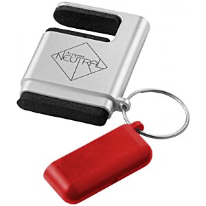 Additional Image 1 - a key chain with a red tag