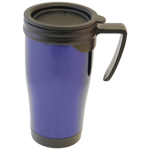 Additional Image 1 - a blue and black coffee mug