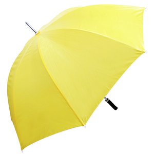 Additional Image 2 - a yellow umbrella with a black handle