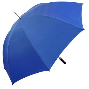 Additional Image 3 - a blue umbrella with a black handle
