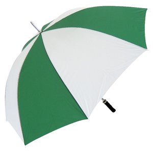 Additional Image 4 - a green and white umbrella