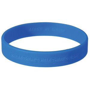 Additional Image 4 - a blue rubber band on a white background