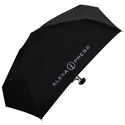 Additional Image 3 - a black umbrella with a white background