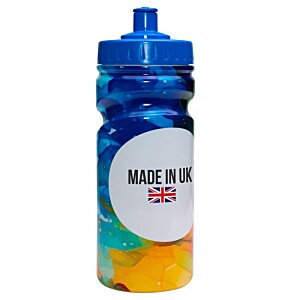Additional Image 1 - a blue and orange water bottle