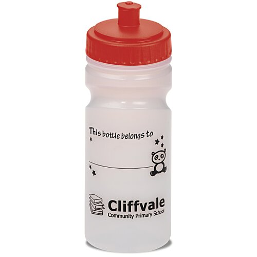 Additional Image 1 - a white and red water bottle