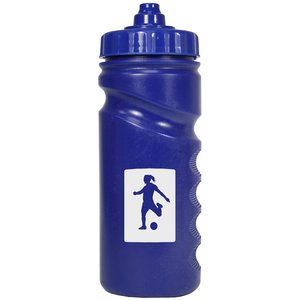 Additional Image 3 - a blue water bottle with a person on it
