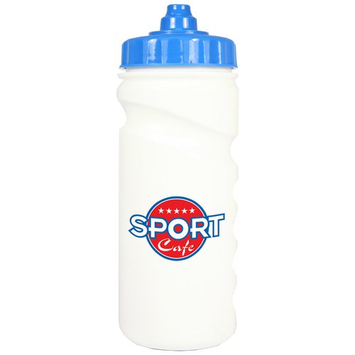 Additional Image 6 - a white and blue water bottle