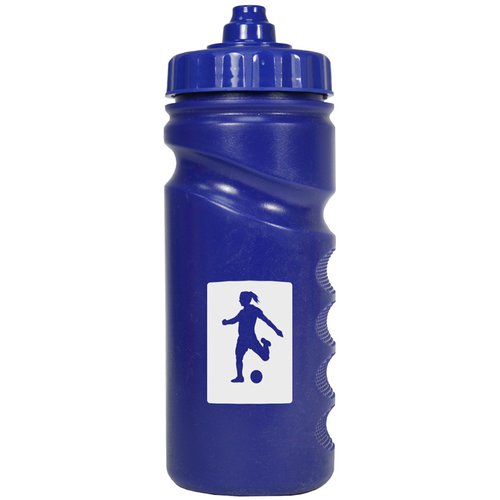 Additional Image 3 - a blue water bottle with a person on it