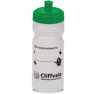 Additional Image 2 - a white and green water bottle