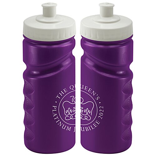 Additional Image 1 - a pair of purple water bottles