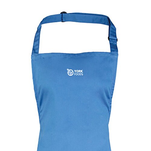 Additional Image 2 - a blue apron with a strap