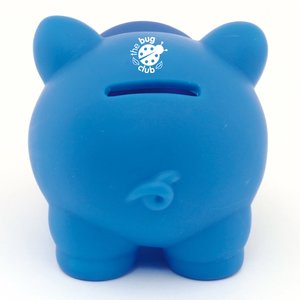 Additional Image 2 - a blue piggy bank