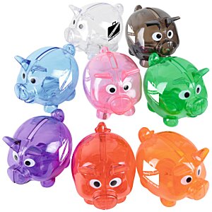 Additional Image 5 - a group of plastic pig toys