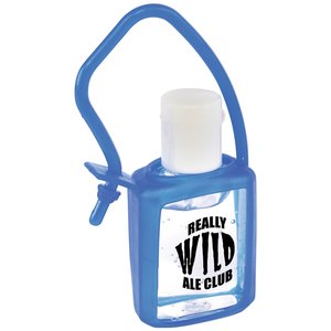 Additional Image 1 - a blue plastic bottle with a white cap