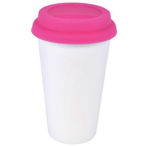 Additional Image 6 - a white and pink coffee cup