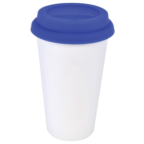 Additional Image 4 - a white and blue coffee cup