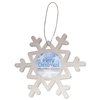 View Image 4 of 6 of DISC Snowflake Decoration with Magnet