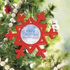 View Image 6 of 6 of DISC Snowflake Decoration with Magnet