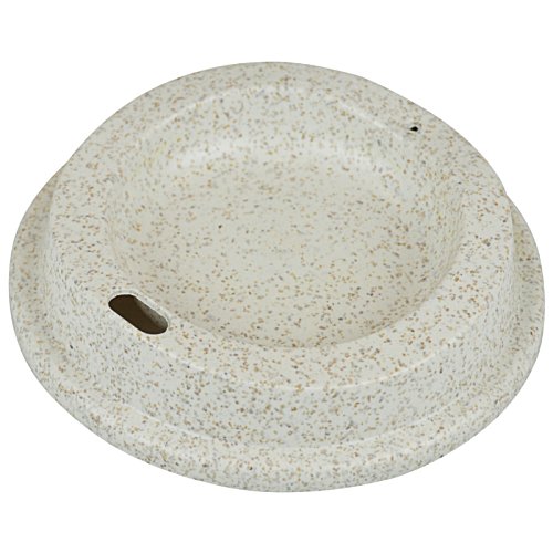 Additional Image 1 - a white round object with a black hole