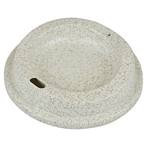 Additional Image 1 - a white round object with a black hole