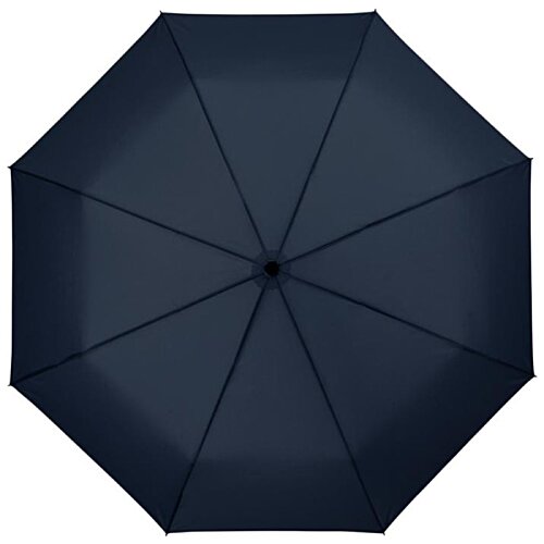 Additional Image 6 - a black umbrella with a black handle
