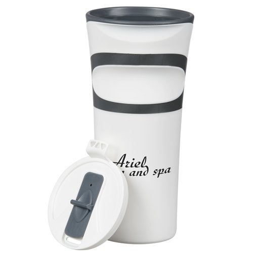 Additional Image 3 - a white and black cup