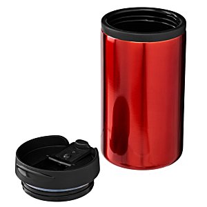 Additional Image 1 - a red and black thermos