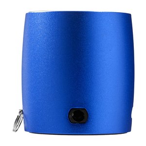 Additional Image 1 - a blue cylinder with a black button