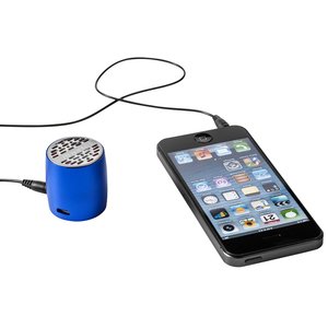 Additional Image 2 - a cell phone charging with a blue can