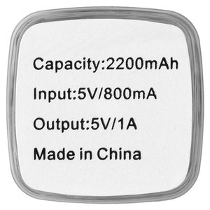 Additional Image 1 - a white and black label with black text