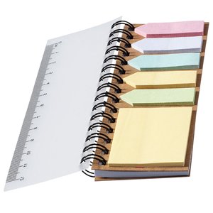 Additional Image 1 - a spiral notebook with different colored paper