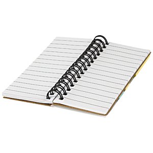 Additional Image 5 - a spiral notebook with a metal spiral