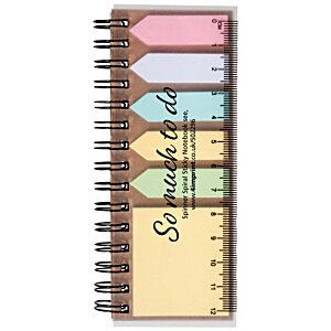 Additional Image 7 - a spiral notebook with different colored labels