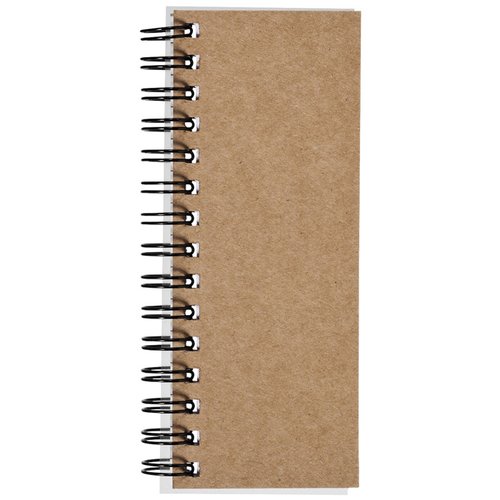Additional Image 3 - a brown spiral bound notebook