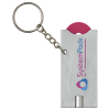 View Image 2 of 2 of DISC Euro-Coin Holder Keyring with Torch