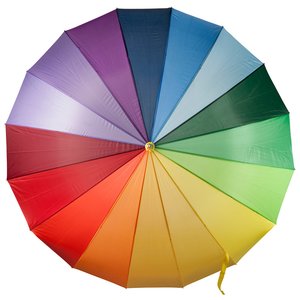 Additional Image 1 - a colorful umbrella with a white background