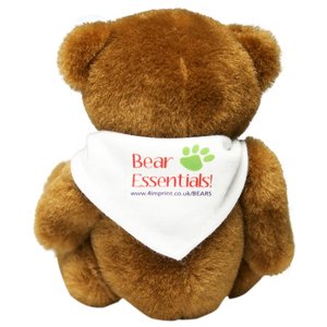 Additional Image 1 - a stuffed bear wearing a bandana