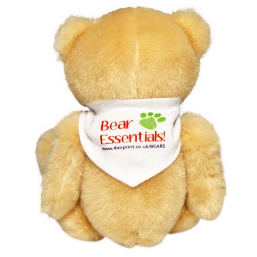 Additional Image 1 - a stuffed bear with a white bandana around its neck