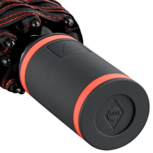 Additional Image 1 - a black and orange umbrella